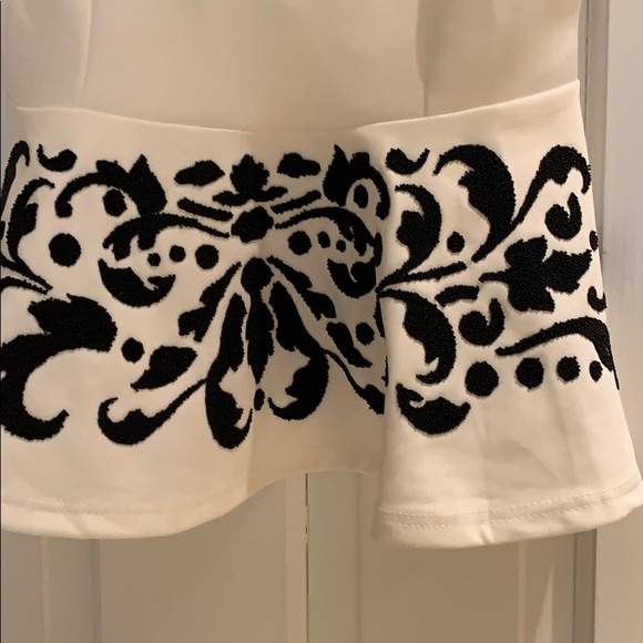 Mandees Peplum Top NWOT - Picture 2 of 4